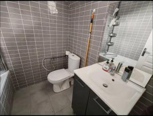 Ένα μπάνιο στο Un appartement dans un château