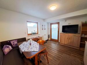 TV a/nebo společenská místnost v ubytování Apartment Alpina by Interhome