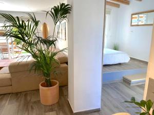 Posteľ alebo postele v izbe v ubytovaní Medano Beach - Villa Playa