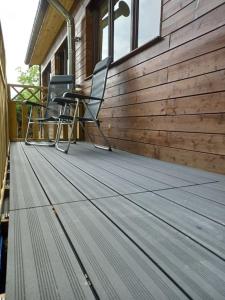Balkón nebo terasa v ubytování Chalet - l'Endoxyle + 37 fotografií