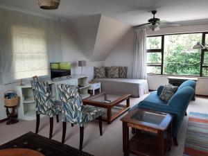 Χώρος καθιστικού στο Leisure Island Apartment