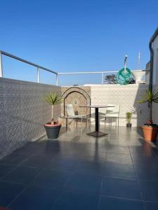 Rõdu või terrass majutusasutuses Appartement- Terrasse sublime