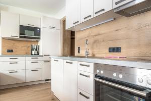 Kuchnia lub aneks kuchenny w obiekcie Appartement Arnoldgut