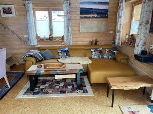 Posezení v ubytování Chalet Fuchsberg