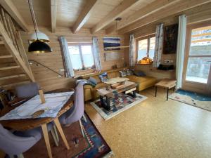 Posezení v ubytování Chalet Fuchsberg