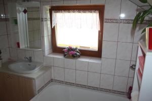 Kúpeľňa v ubytovaní Apartment BENCI