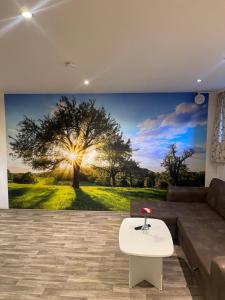 Posezení v ubytování Susi"s Ferienwohnungen