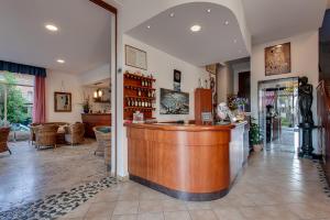 Vstupní hala nebo recepce v ubytování Hotel Rosa