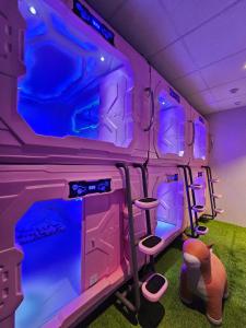 Fitness centrum a/nebo fitness zařízení v ubytování 天河行旅