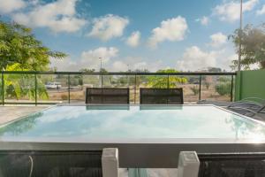 A balcony or terrace at Apartment Todo Bien