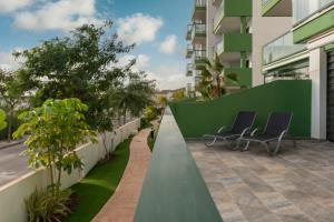 A balcony or terrace at Apartment Todo Bien