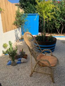 Zahrada ubytování Appartement supérieur sur l 'étang climatisation parking