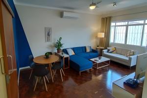 Posezení v ubytování Casa Reformada, 2 qts, próx. ao Santuário Nacional