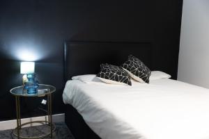 Cama o camas de una habitación en Credit Corner