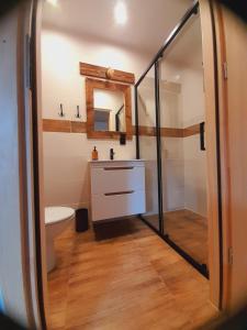 Kúpeľňa v ubytovaní Apartament we Wsi + 37 fotografií