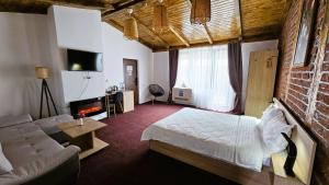 Postel nebo postele na pokoji v ubytování Casa Catalea