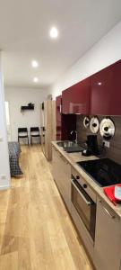 Kuchyňa alebo kuchynka v ubytovaní Appartements - Halles Brauhauban Tarbes
