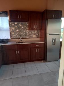Kuchyň nebo kuchyňský kout v ubytování Zeus Estate Guesthouse