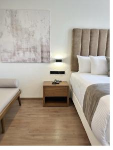 Postel nebo postele na pokoji v ubytování Meson del Valle