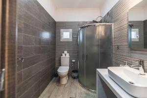Koupelna v ubytování Casa Nikolou Stegna