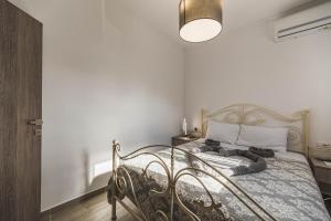 Postel nebo postele na pokoji v ubytování Casa Nikolou Stegna