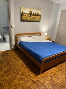 Postel nebo postele na pokoji v ubytování La casa di Cate & Adry