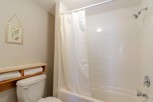 Koupelna v ubytování Hotel Dorion