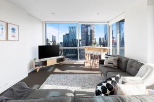 TV o dispositivi per l'intrattenimento presso Nook Melbourne Apartments : Jane Bell Lane - Melbourne CBD