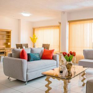 Istumisnurk majutusasutuses Aparthotel Guijarros