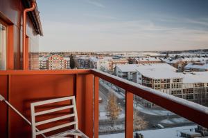 Balkón nebo terasa v ubytování Guestly Homes - 1BR Harbor View Suite, Top Floor 9th