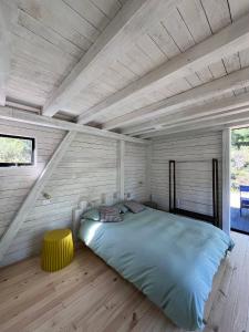 Postel nebo postele na pokoji v ubytování Casa en Puerte escondido