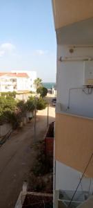 a view of an empty street from a building at Sousse kantaoui tunisia in Hammam Sousse
