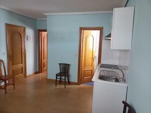 Eldhús eða eldhúskrókur á Hotel Pico Espiguete
