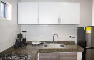 Kuchyň nebo kuchyňský kout v ubytování Apartamento en Valledupar - Casa Canaán