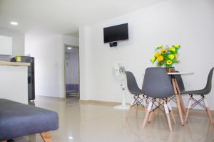 TV a/nebo společenská místnost v ubytování Apartamento en Valledupar - Casa Canaán