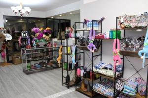 a store with shelves of items in a room at Fajardo Inn Resort in Fajardo