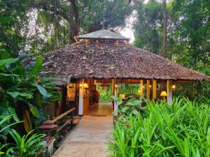 a small house in the middle of a forest at Fern Resort Mae Hong Son in Mae Hong Son
