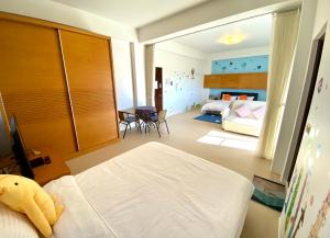 Letto o letti in una camera di Green Field Sweet House