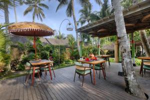 Zahrada ubytování Ubud Padi Villas