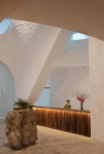 Vstupní hala nebo recepce v ubytování Green World Hotel Nha Trang + 37 fotografií