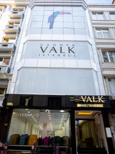 a view of a building with a sign on it at Vander Valk İstanbul Hotel in Istanbul
