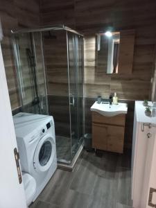 Phòng tắm tại Apartman Lenka Divčibare