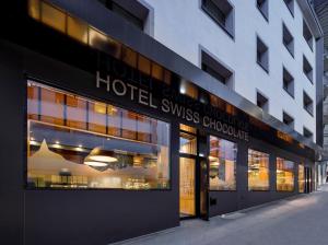El edificio en el que está el hotel