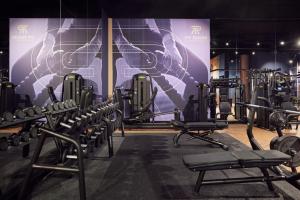 Fitness centrum a/nebo fitness zařízení v ubytování Van der Valk Hotel Lelystad
