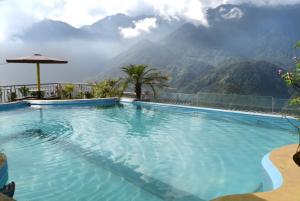Bazén v ubytování Sapa Nature View Hotel nebo v jeho okolí