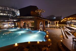 Bazén v ubytování Sapa Nature View Hotel nebo v jeho okolí