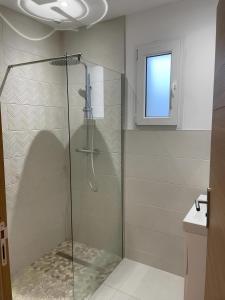 Um banheiro em Villa Lancrans