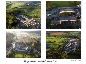three pictures of a resort hotel and country club at Modern Homestay 15 minutes to Dublin Airport in Ballyboughal