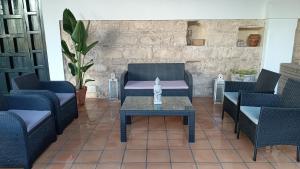 Posezení v ubytování Sherryflat Bodega San Blas