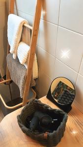 Postel nebo postele na pokoji v ubytování Guest House Mameli44
